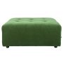 Vint hocker royal velvet, green