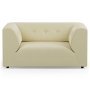 Vint Loveseat fauteuil corduroy rib hay