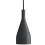 Timber hanglamp medium Ø10 zwart essen