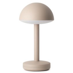 Bug tafellamp LED oplaadbaar Beige