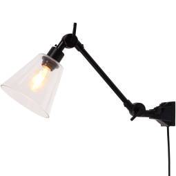 It's about Romi Amsterdam wandlamp met kap W2 licht linnen | Flinders