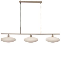 Sapporo 3 hanglamp zand/wit