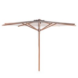 Cuba parasol ø350 eucalyptus  hout naturel