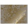 Engraved Flowers 10 gold metallic behang 8 banen