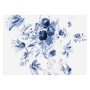 Royal Blue Flowers III behang (8 banen)