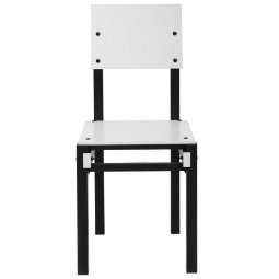 Military Chair stoel Zwart-wit