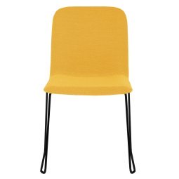 This 141 Upholstered Chair stoel Steelcut trio 453, zwart