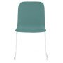 This 141 Upholstered Chair stoel Steelcut trio 983, wit