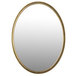 Idalie spiegel Ovaal M Antique Brass