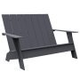 Adirondack 2-zits tuinbank chargoal grey