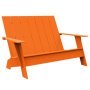 Adirondack 2-zits tuinbank sunset orange