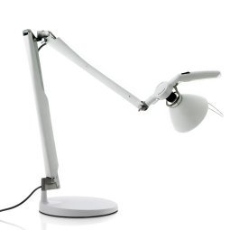 Fortebraccio bureaulamp met aan-/uitschakelaar wit