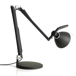 Fortebraccio bureaulamp met aan-/uitschakelaar zwart