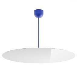 Millimetro plafondlamp LED Ø85 H53 blauw