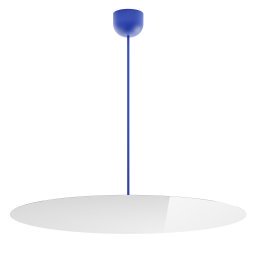 Millimetro plafondlamp LED Ø85 H73 blauw