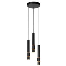 Margary 3 cluster hanglamp LED Ø28 zwart