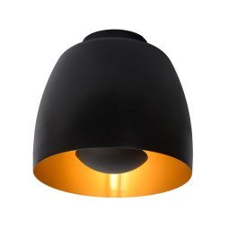 Nolan plafondlamp Ø24 zwart