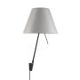 Costanzina wandlamp zwart/Mistic White