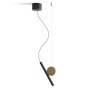 Doi hanglamp messing/zwart