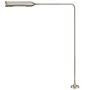 Flo grommet F20 bureaulamp LED 2700K geborsteld nikkel