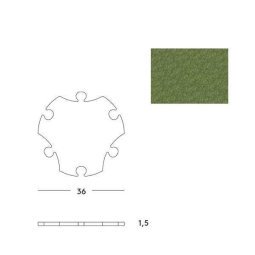 Puzzle Carpet speelgoed grass (1 puzzelstuk)