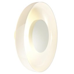 Aura Plus wandlamp LED Ø25 opaal