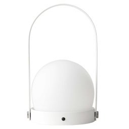 Carrie tafellamp LED oplaadbaar White