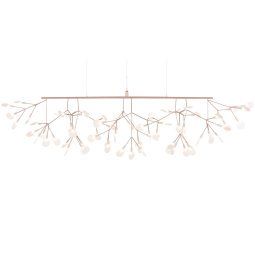 Heracleum III hanglamp LED lineair koper