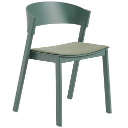 Cover Side Chair Eetkamerstoel gestoffeerd groen remix 933