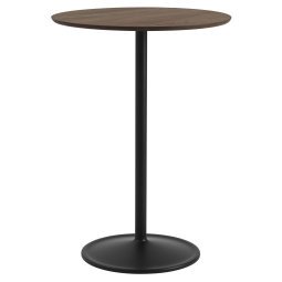 Soft Café statafel Ø75x105 Dark Oiled Oak