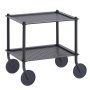 Flow trolley 2 laags blauw grijs