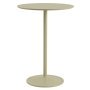 Soft Café statafel Ø75x105 Beige Green Laminate