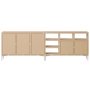 Stacked 2.0 sideboard configuratie 2 eiken