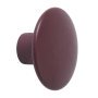 The Dots haak 13cm Burgundy