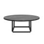 Florence salontafel Ø90 Black Marquina Marble