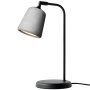 Material bureaulamp lichtgrijs beton