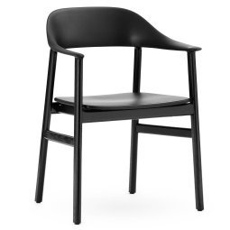 Herit Armchair Black Oak stoel