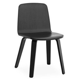 Just Chair Oak stoel zwart