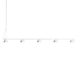 Blush Rail 5 hanglamp LED wit