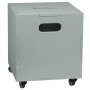 Cube Storage opberger wieltjes olive green