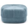 Circus Velour poef large light blue