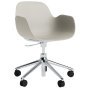 Form Armchair bureaustoel met aluminium onderstel lichtgrijs