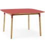 Form Table tafel rood 120x120