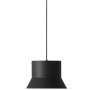 Hat hanglamp Ø25 zwart