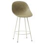 Mat Bar Chair barkruk 65cm Seaweed Cream Steel