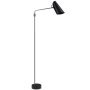 Birdy Swing vloerlamp zwart staal