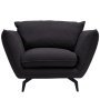 Kvinde Fauteuil silent graphite