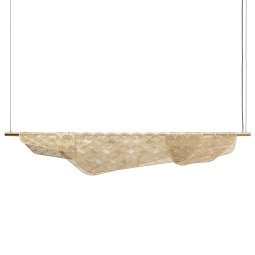 Mediterranea hanglamp large brushed brass