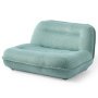 Puff loveseat fauteuil mint