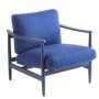 Todd fauteuil kobaltblauw ByBorre